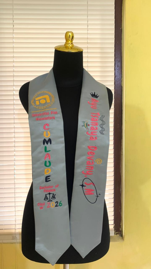 Silver Satin Sash